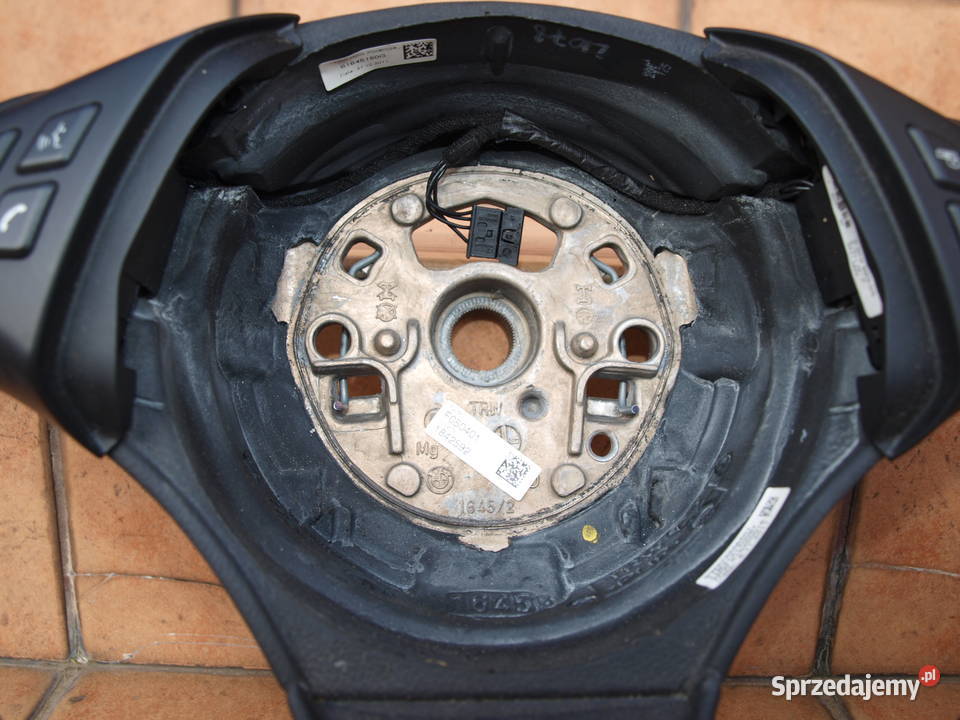 BMW 3 E90 E91 kierownica skórzana airbag 2005 osobowe wielkopolskie