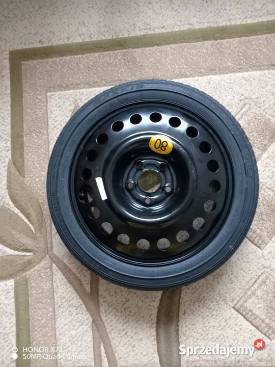 Koło dojazdowe Maxxis 16 5x105 z zestawem świętokrzyskie Kielce