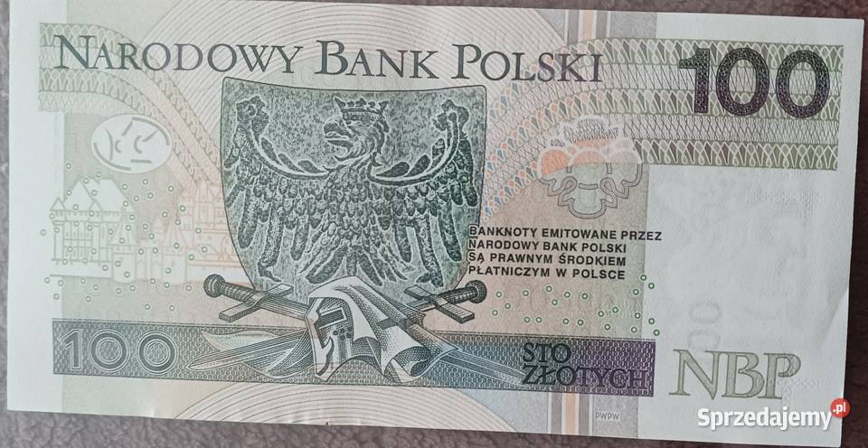 100 Władysław Jagiełło 2018 r niski numer HM Konin
