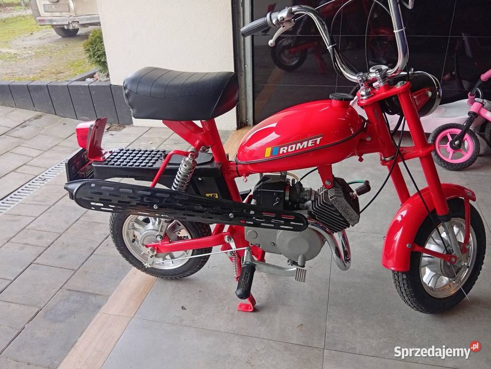 Motorynka białe blachy perfekcyjna dwusuwowy Syców