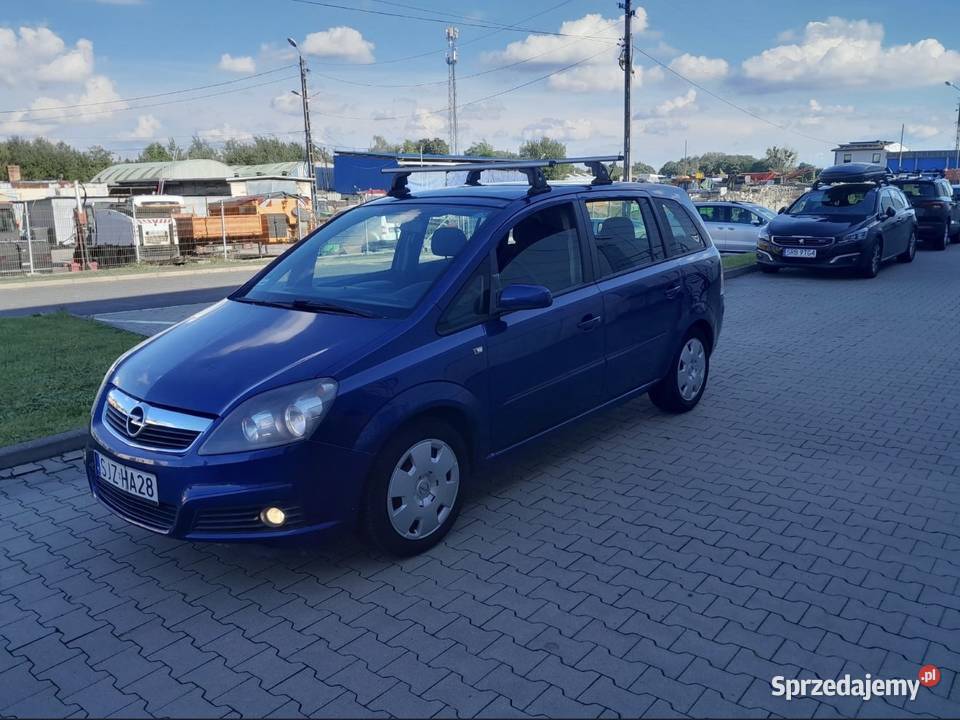 Opel Zafira 7 osób 18 LPG montowane w 2023 STAG Rok produkcji 2006 śląskie