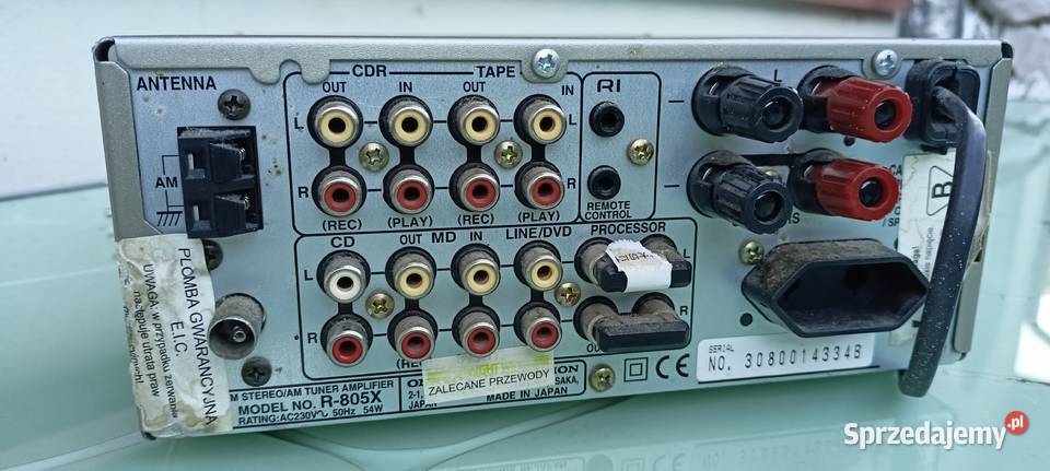 Onkyo R805X wzmacniacz z tunerem świętokrzyskie Sędziszów sprzedam