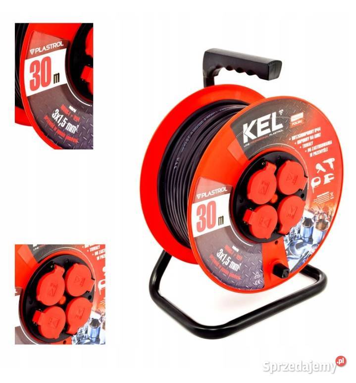 PRZEDŁUŻACZ KEL 30M 3x15 CZARNY W97055 FVParagon małopolskie Tarnów