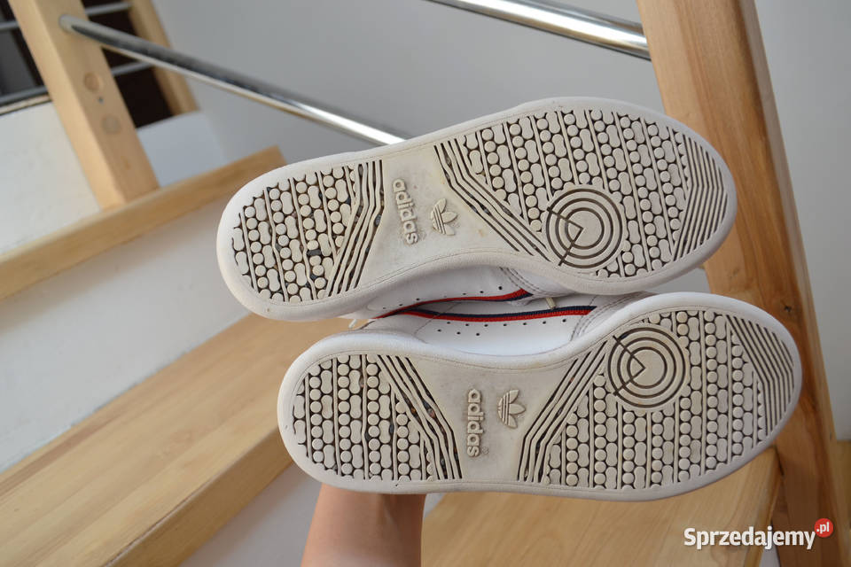 białe adidasy buty adidas continental 80 j 22cm sprzedam