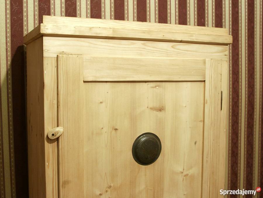 Szafa Chlebowa z Szufladkami Oczyszczona Antyki, Sztuka, Kolekcje mazowieckie Marki