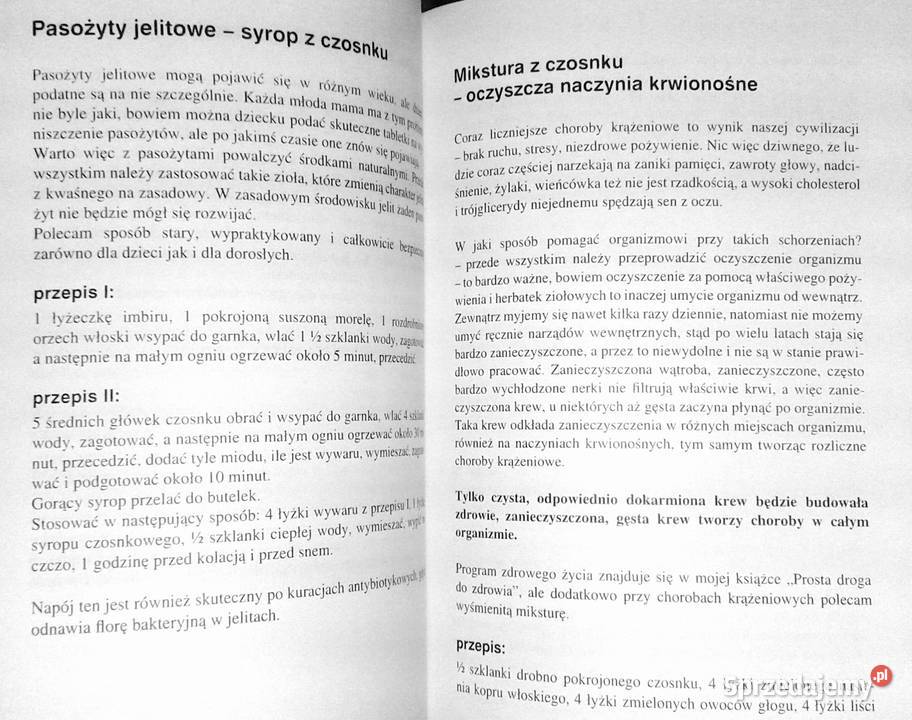 zdrowie z ziołami Stefania Korżawska Chełm sprzedam