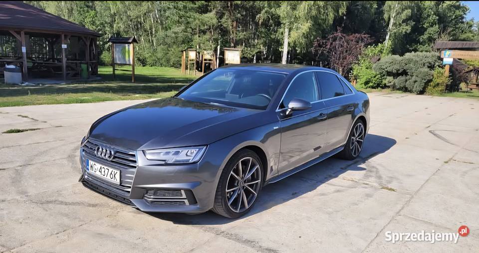 AUDI A4 B9 SLine 30 TDI STronic nawigacja A4 mazowieckie