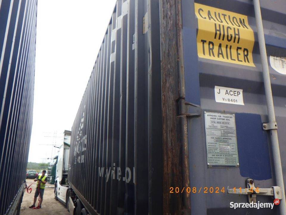 Kontenery morskie magazynowe budowlane 40 HC Pszczyna