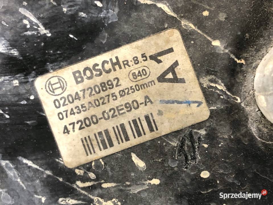 SERWO HAMULCOWE TOYOTA AURIS II 4720002E90A osobowe podkarpackie