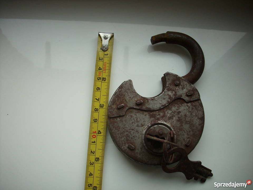 Dużazabytkowa kłódka z PRLu Pozostałe zachodniopomorskie