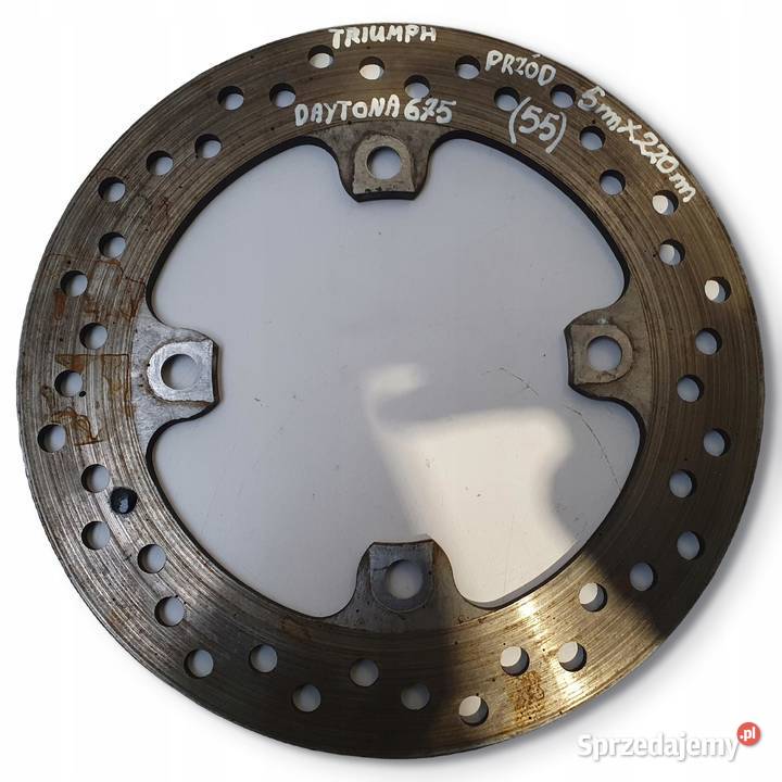 TARCZA HAMULCOWA TYŁ Triumph Daytona Street Chełm