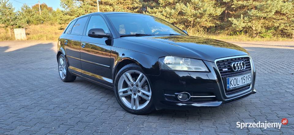 Audi A3 8P 20 TDI CR 140 SLine czujnik parkowania małopolskie Olkusz