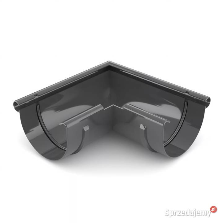 Bryza PVC Narożnik zewnętrzny 75 mm grafitowy