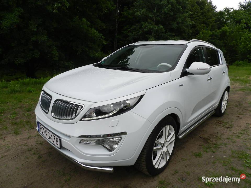 Kia Sportage III AUTOMAT śliczna PEWNY PRZEBIEG czujnik zmierzchu Puszczykowo