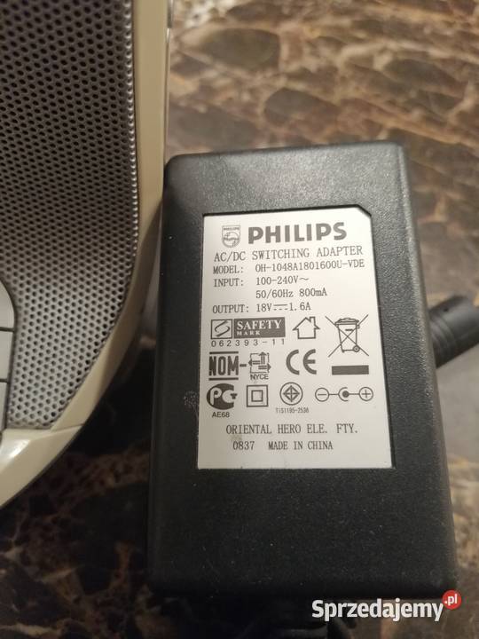 Subwoofer i radio z budzikiem PHILIPS AJ300D Poddębice sprzedam