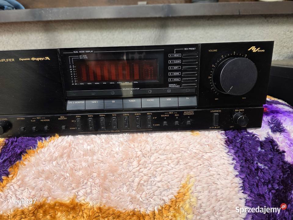 jvc axr551 2x100w equalizer stereo Chełm Śląski