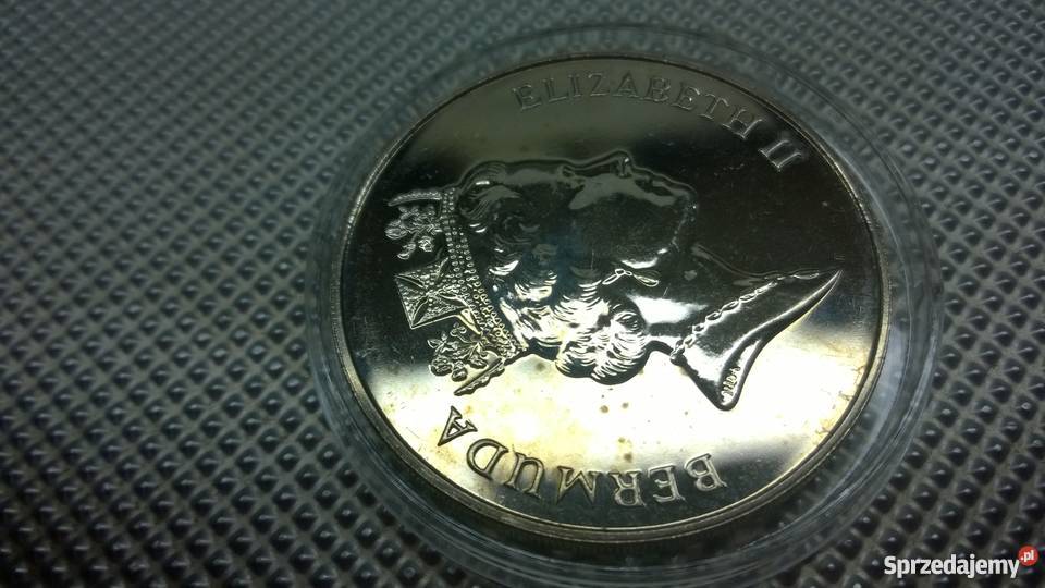 MONETA Bermudy 1 dolar 1988 Numizmatyka mazowieckie Warszawa
