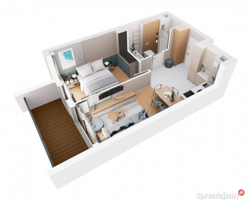 Apartamenty Remedium A21 w pełni wyposażony Gdańsk