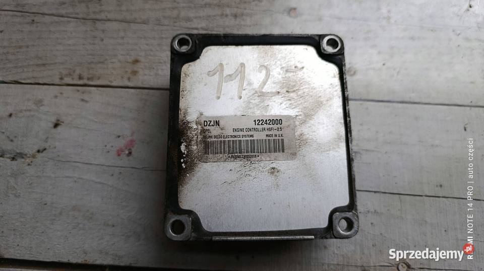 STEROWNIK SILNIKA OPEL ASTRA H 12242000 KOMPUTER Gliwice