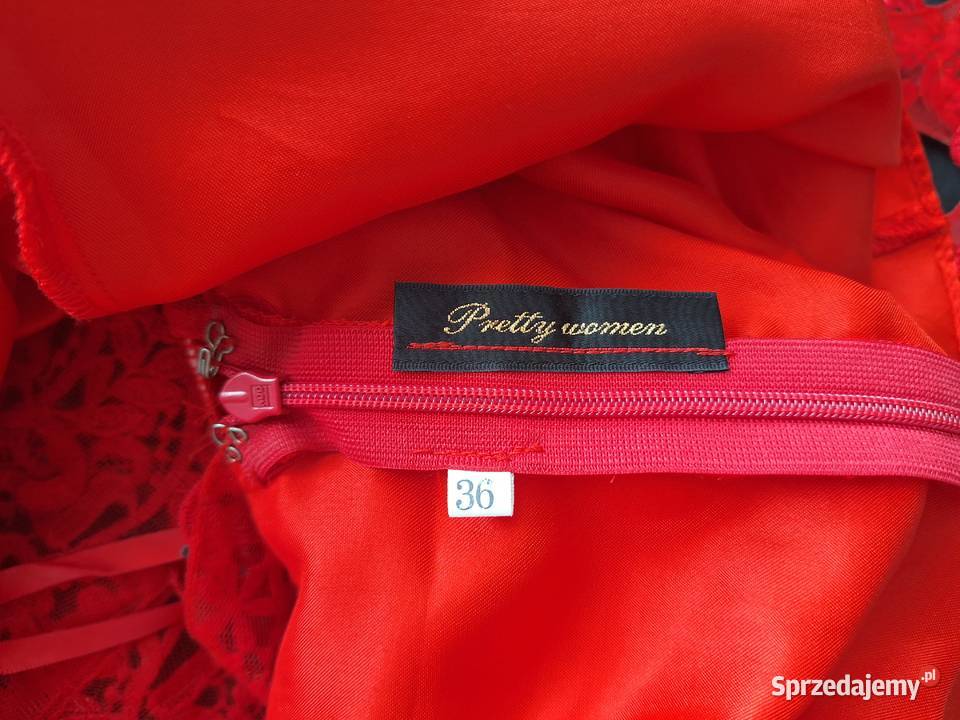 Piękne sukienki imprezowe z koronką S36 Rozmiar 36(S) Kielce