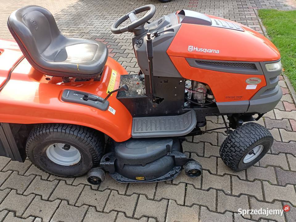 Kosiarka traktorek Husqvarna 2cylindry 4noże Mogilany