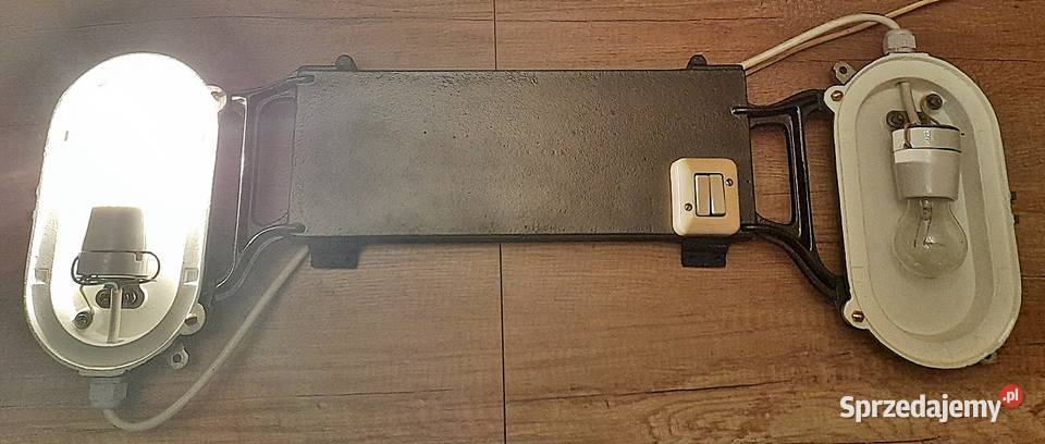 Lampa kreatywna na ścianę kinkiet oprawy 2 x E Ostrów Wielkopolski