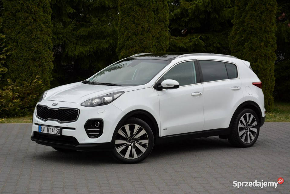 Kia Sportage Biała Perła JBL Panorama Radar ACC komputer pokładowy Ostrów Mazowiecka