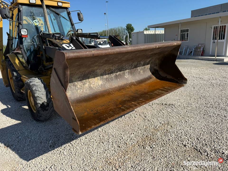 Koparka Caterpillar 428D śląskie Katowice