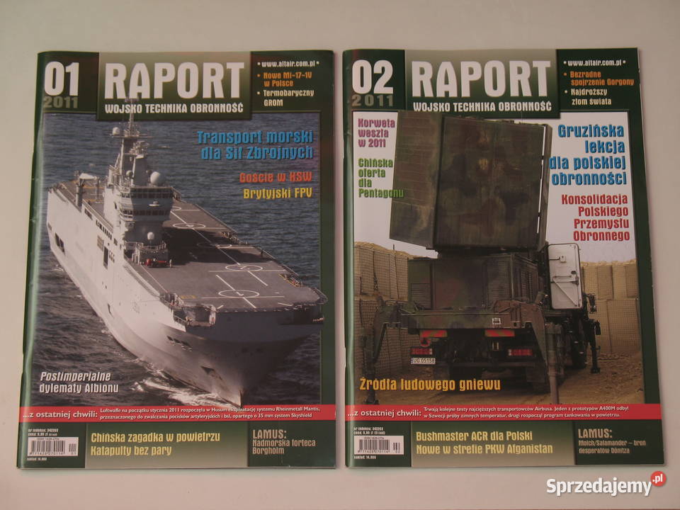 Raport WTO kompletny rocznik 2011 Wojsko i militaria Kraków