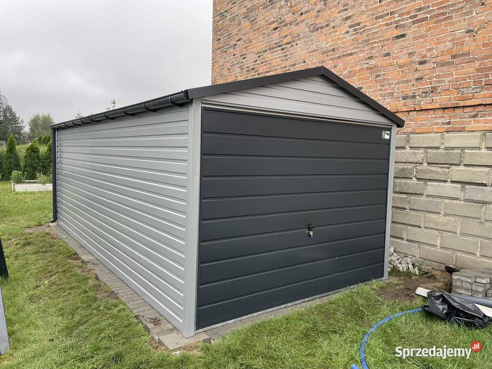 Garaż blaszany 3x5 Wzmocniony PROFILAMI Sprzedaż Białystok sprzedam