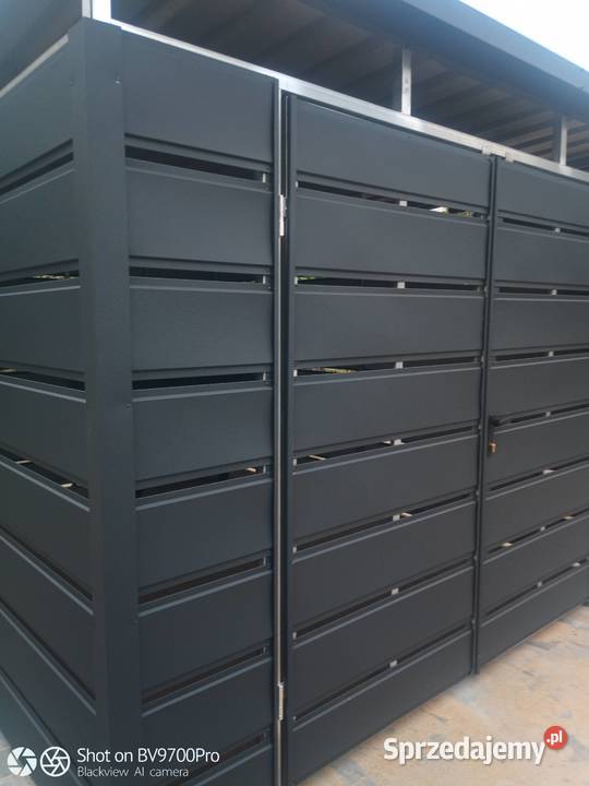 WIATY ŚMIETNIKOWE Altana Rowerowa Zabudowa Koszy Pułtusk