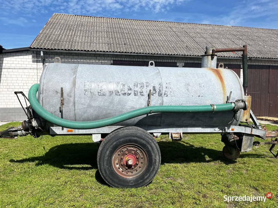 Wóz asenizacyjny beczka 6000l rekordia Drużbice-Kolonia sprzedam