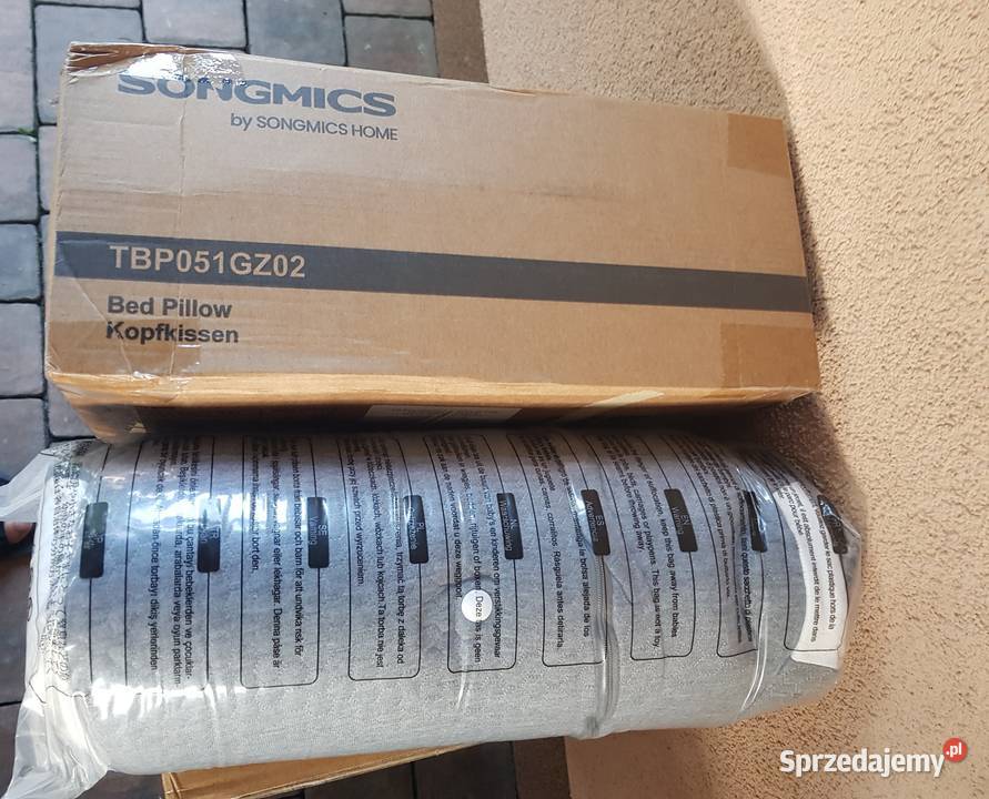 Poduszka ergonomiczna do spania Songmics 59 x 40 Golina