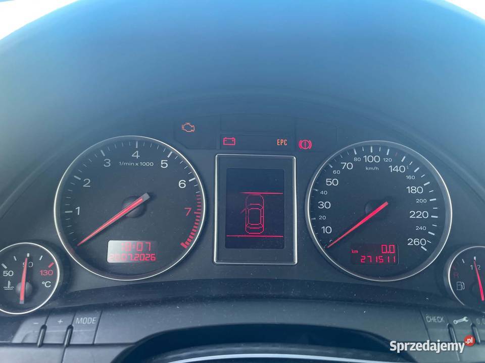 Audi A4b6 20 Alt 272 przebiegu benzyna+LPG Radomyśl Wielki
