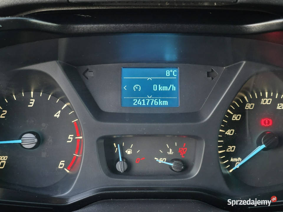 Ford Transit Custom DŁUGI LONG L2H1 bezwypadkowy wielofunkcyjna kierownica Czarnków