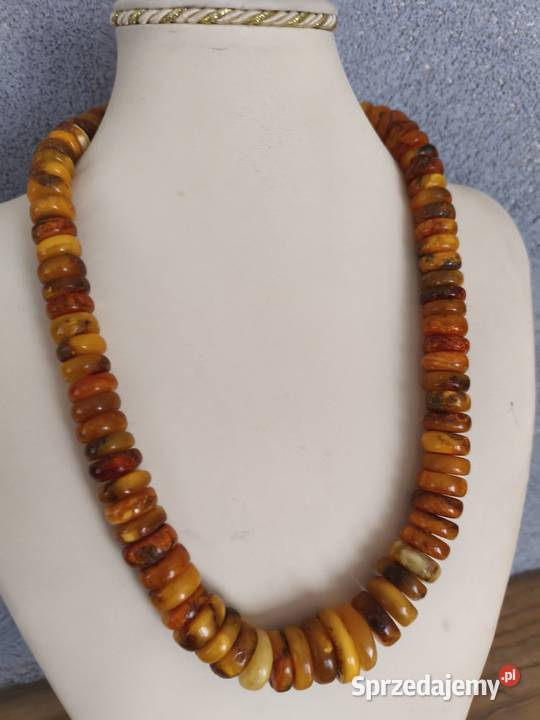 Naszyjnik Bursztyn Vintage Białystok
