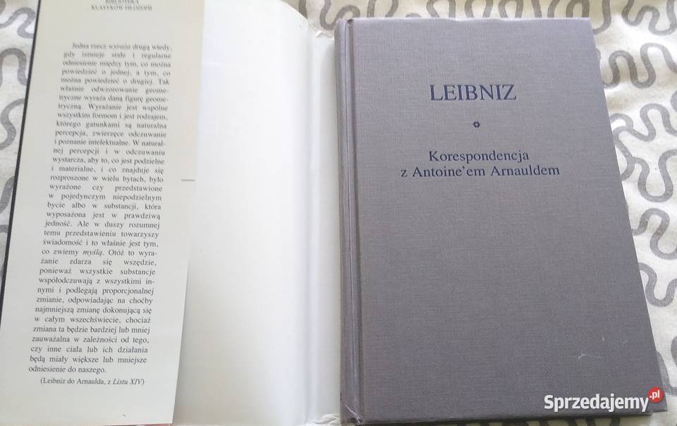 Korespondencja z Antoineem Arnauldem Gottfried sprzedam