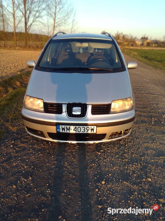 Seat alhambra 19 tdi 7 foteli hak Garczyn Duży