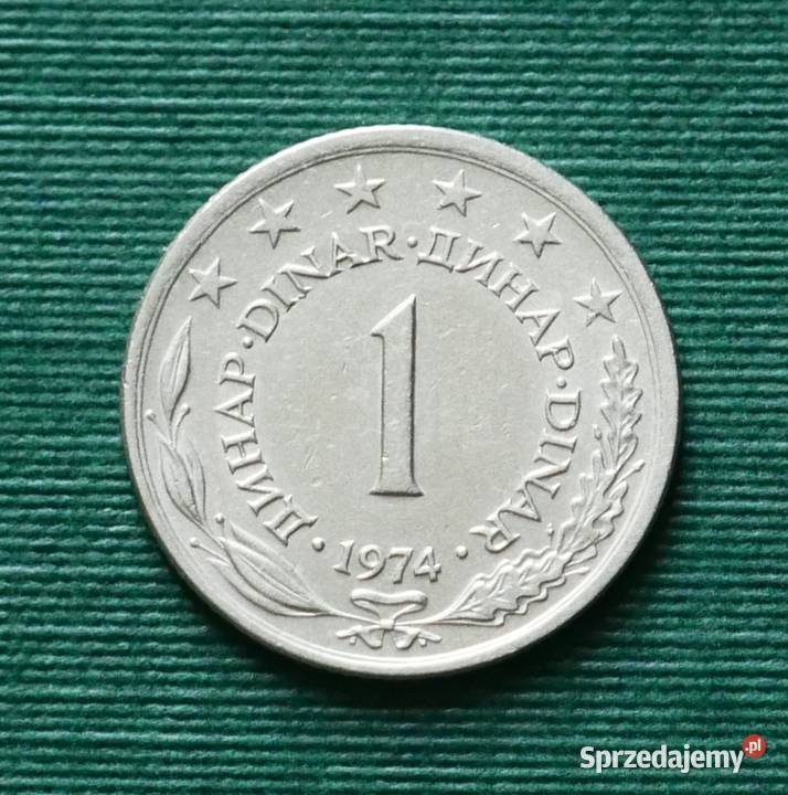 JUGOSŁAWIA 1 dinar 1974r Gliwice sprzedam