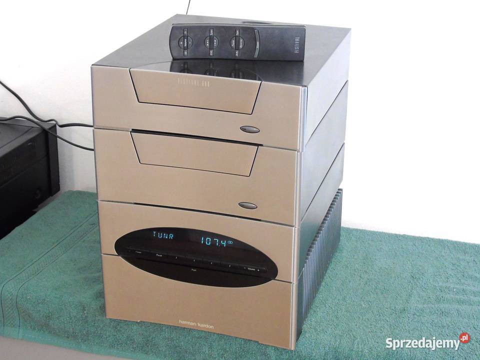 Wieża Harman Kardon pilot Wzmacniacz Radio CD Jasło