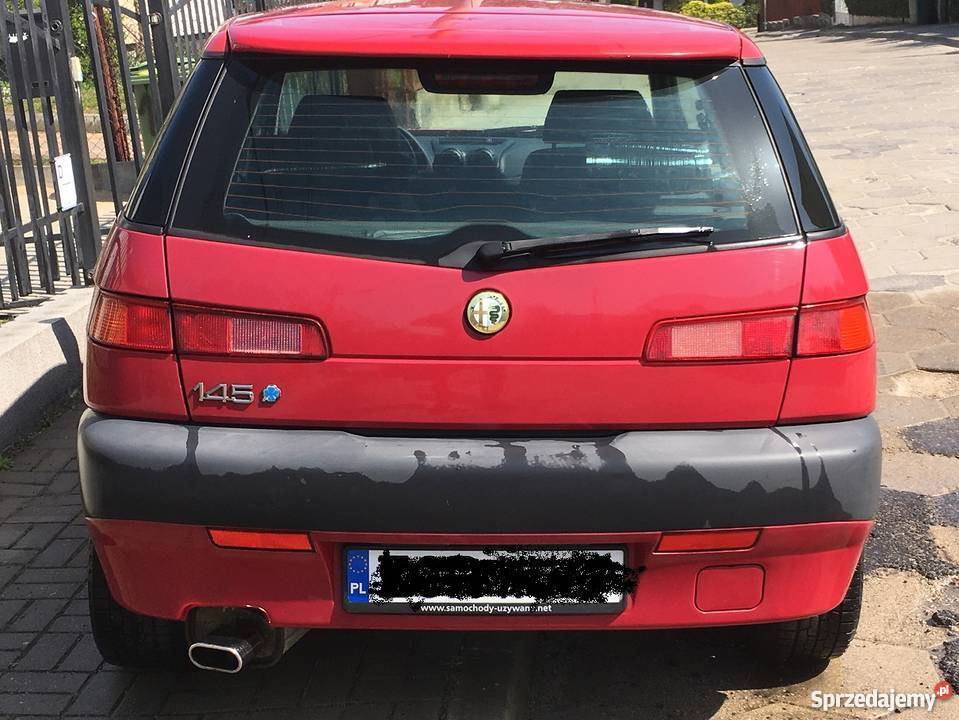 Alfa Romeo 145 Quadrifoglio blu Recaro Sportowy / Coupe pomorskie Gdynia
