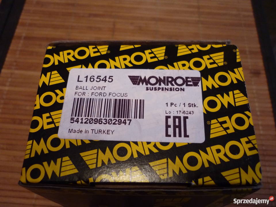 Sworzeń wahacza Ford Focus 98AG3395AE Łódź