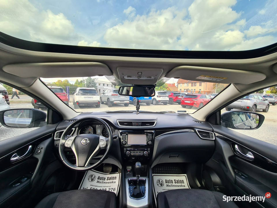 Nissan Qashqai Automat SzklanyDach Navi 2xPDC VAT marża Qashqai Wągrowiec