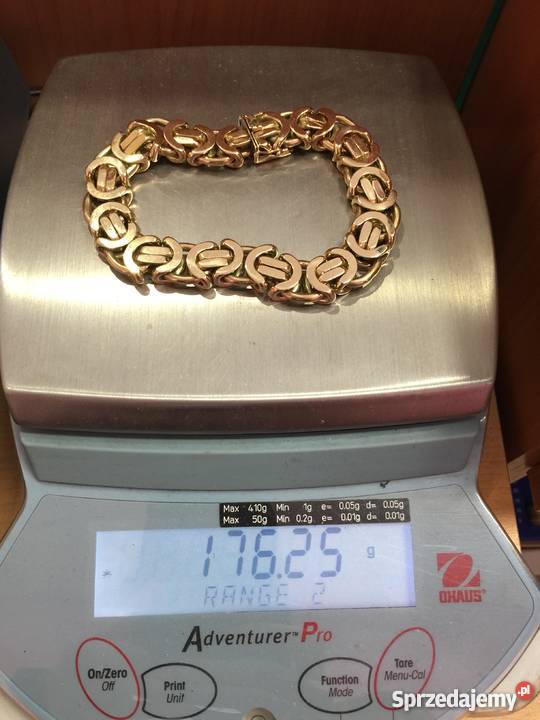 Okazja Gruba Złota BRANSOLETKA pr585 złote Września
