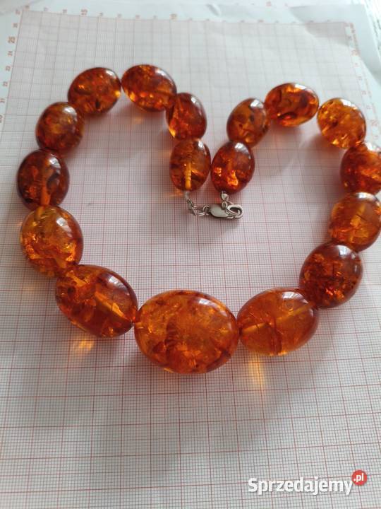 Naszyjnik Bursztyn Vintage oliwki Białystok