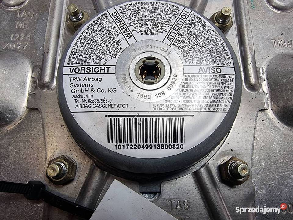 PODUSZKA AIRBAG AUDI A6 C5 4B0880201 osobowe Lipno