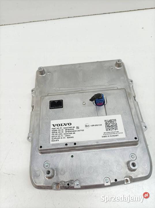 WYŚWIETLACZ 32247465 Volvo S60 III 20182024 Rok produkcji 2019