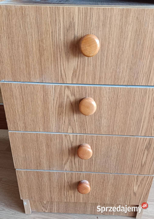 Przestronne biurko z szufladami pod komputer do podkarpackie Zarszyn