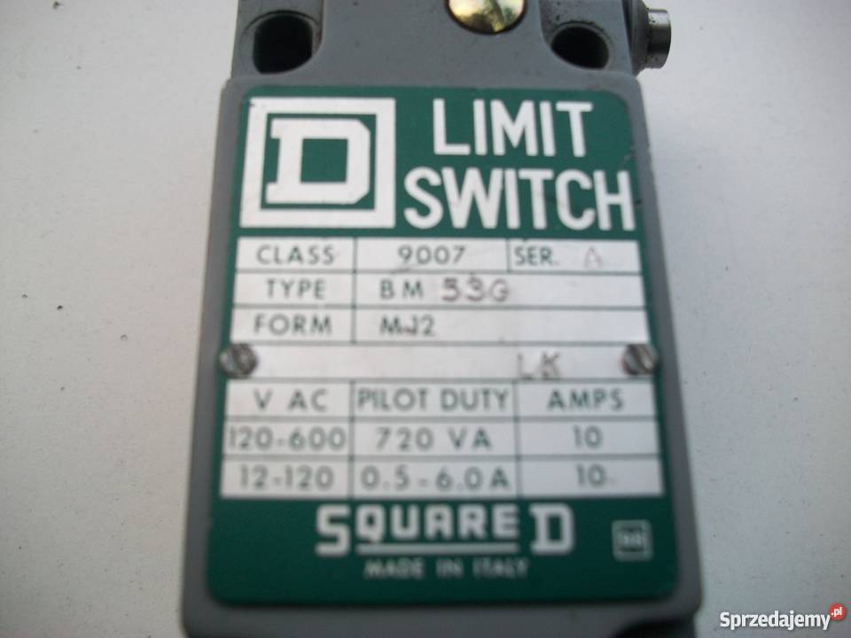 wyłącznik krańcowy BM53G małopolskie