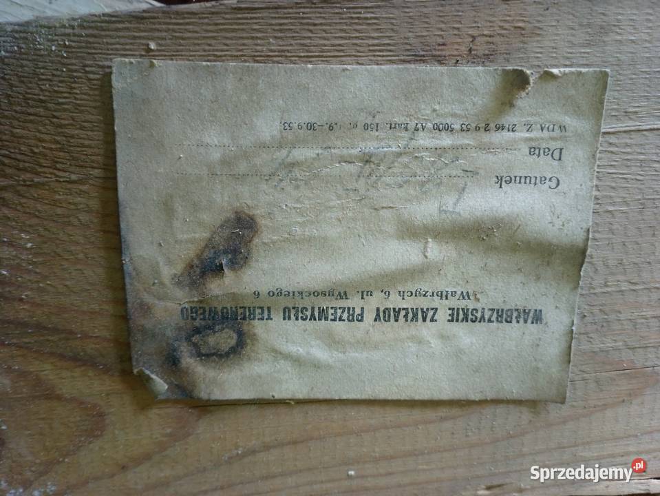 Stoł piekarniczy stary pochodzi z wojska 1954 Jarosław